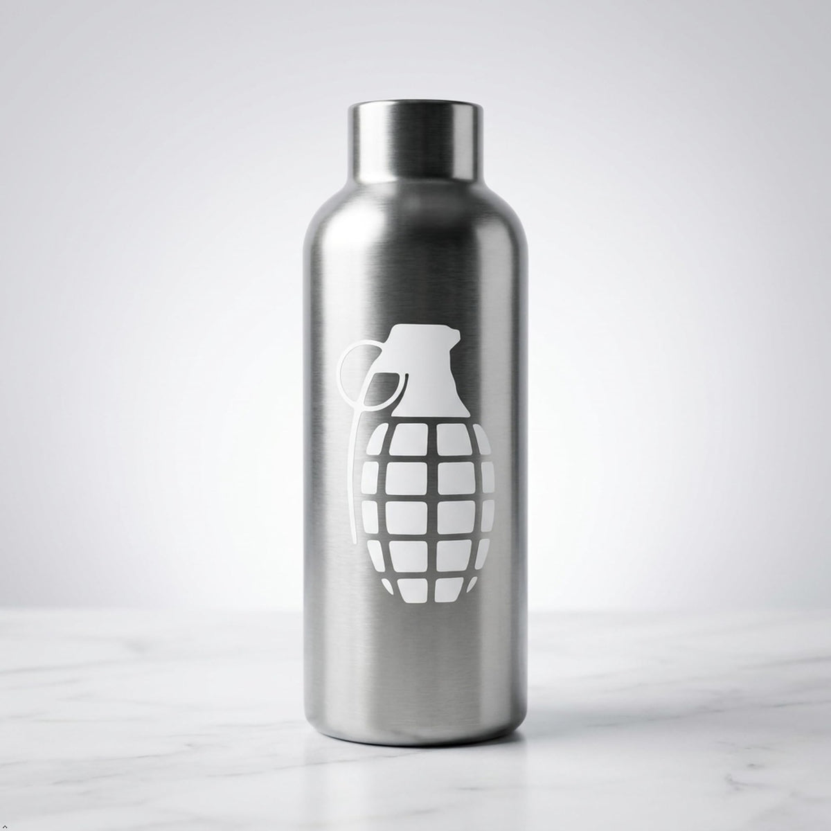 Decaltor Grenade Vinyl Decal, Car Window Sticker