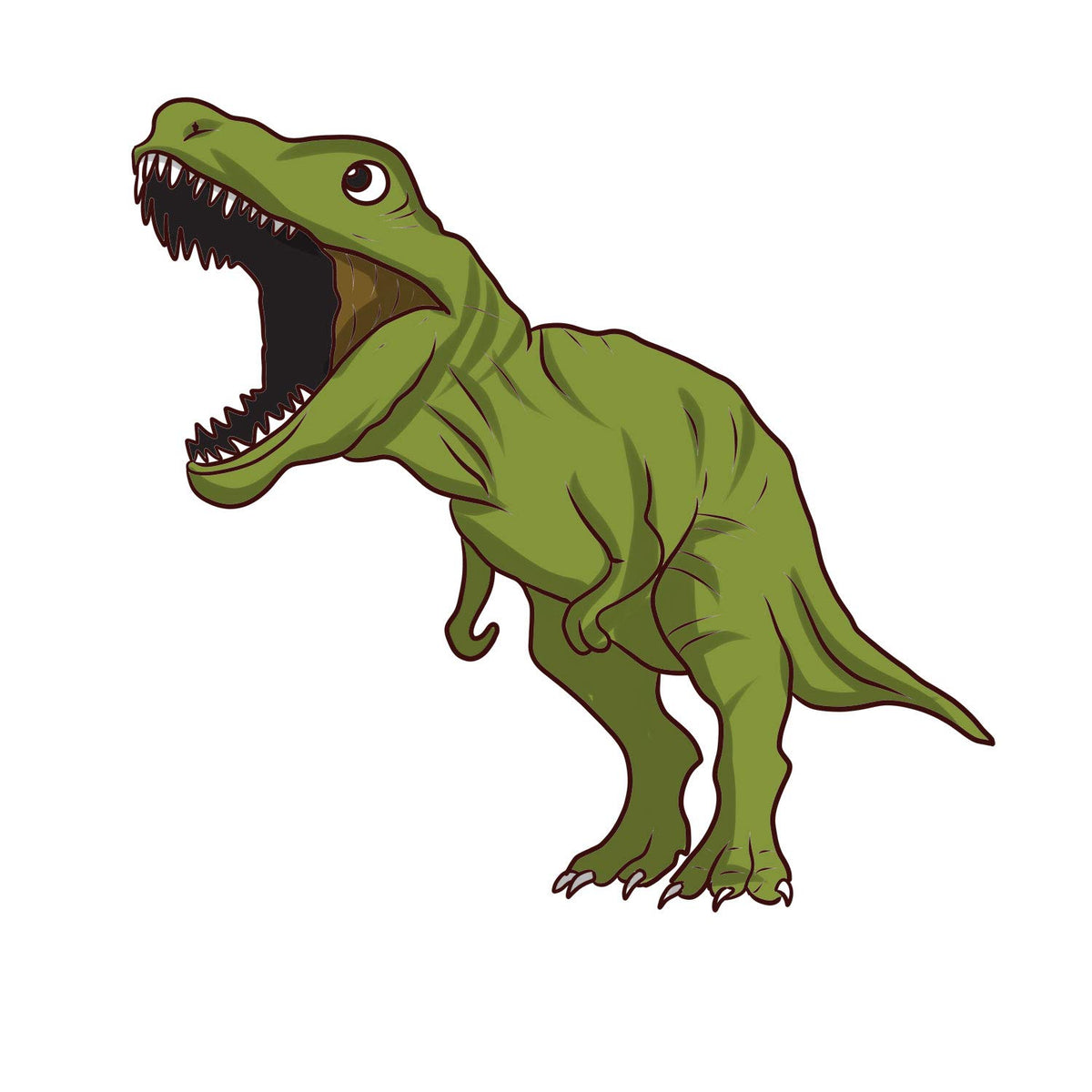 Picniva Large 22-Inch Dinosaur Wall Decals Peel and Stick Nursery Decor(