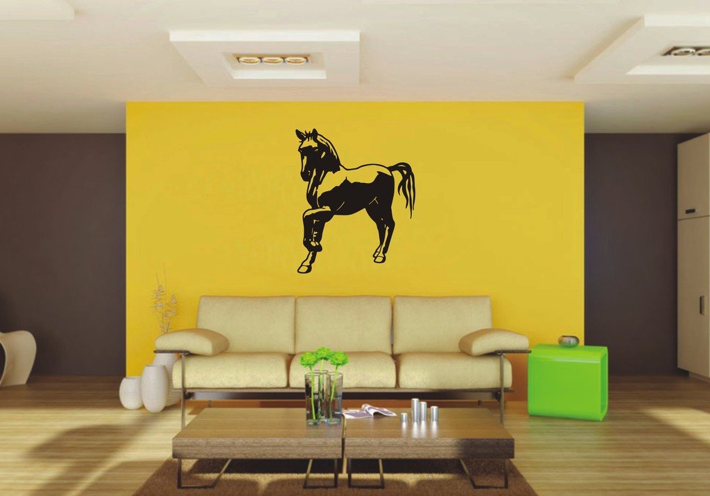Picniva Horse Sty57 Vinyl Wall Decal, Approx 22 x 26.66 in, Removable