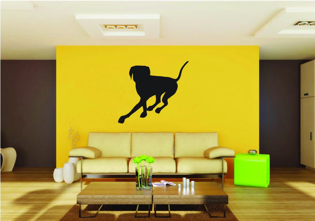 Picniva Great Dane Dog Style 37a Removable Vinyl Wall Decal
