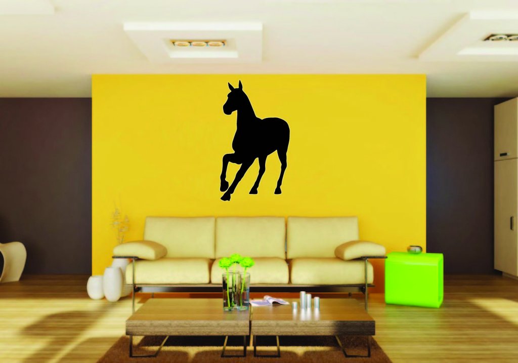 Picniva Horse Style 65a Removable Vinyl Wall Decal