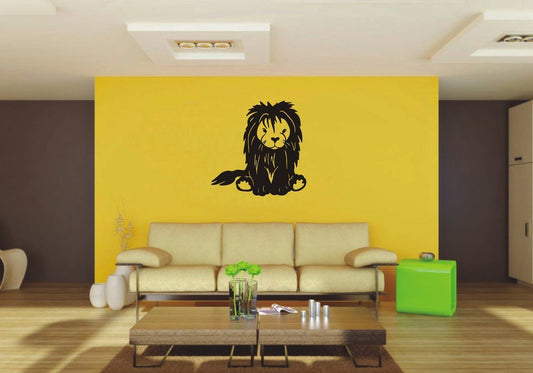 Picniva Love Cat Vinyl Wall Decal, Removable, Home Decor, Illustrated Art