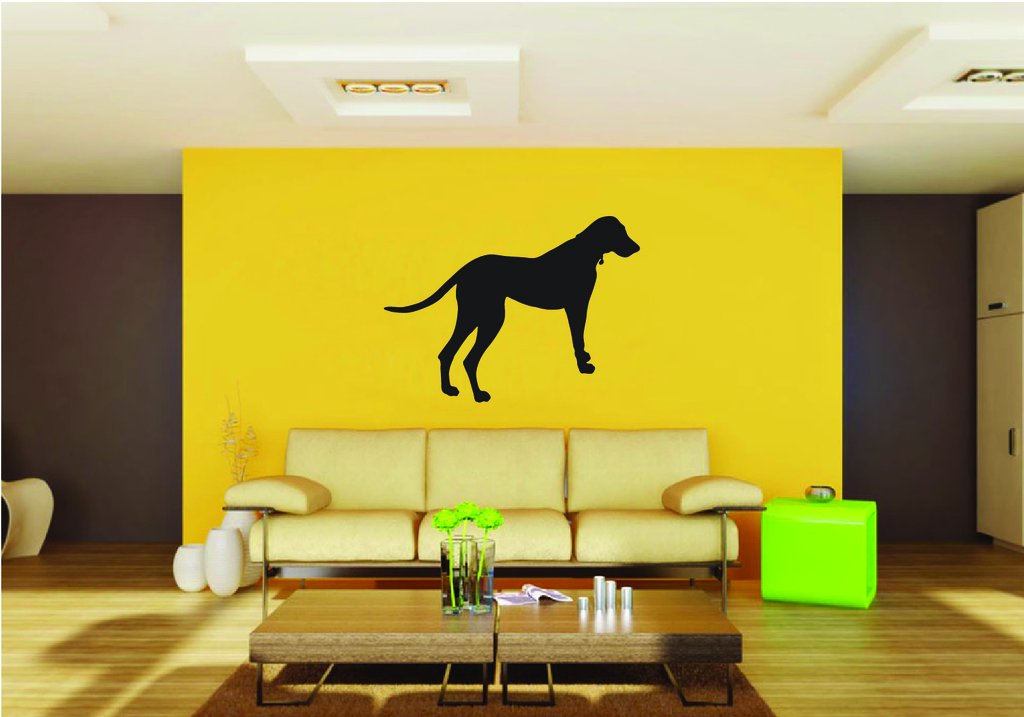 Picniva Dog Style 9 Removable Vinyl Wall Decal