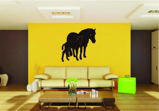 Picniva Horse Style 8 Removable Vinyl Wall Decal