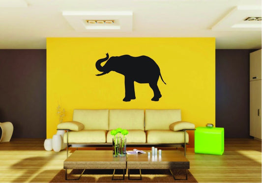 Picniva Elephant Sty15 Vinyl Wall Decal, Approx 22 x 15.39 in, Removable