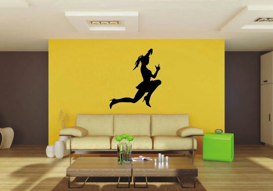 Picniva 22x25.57 Girl Style 1 Vinyl Wall Decal Figure