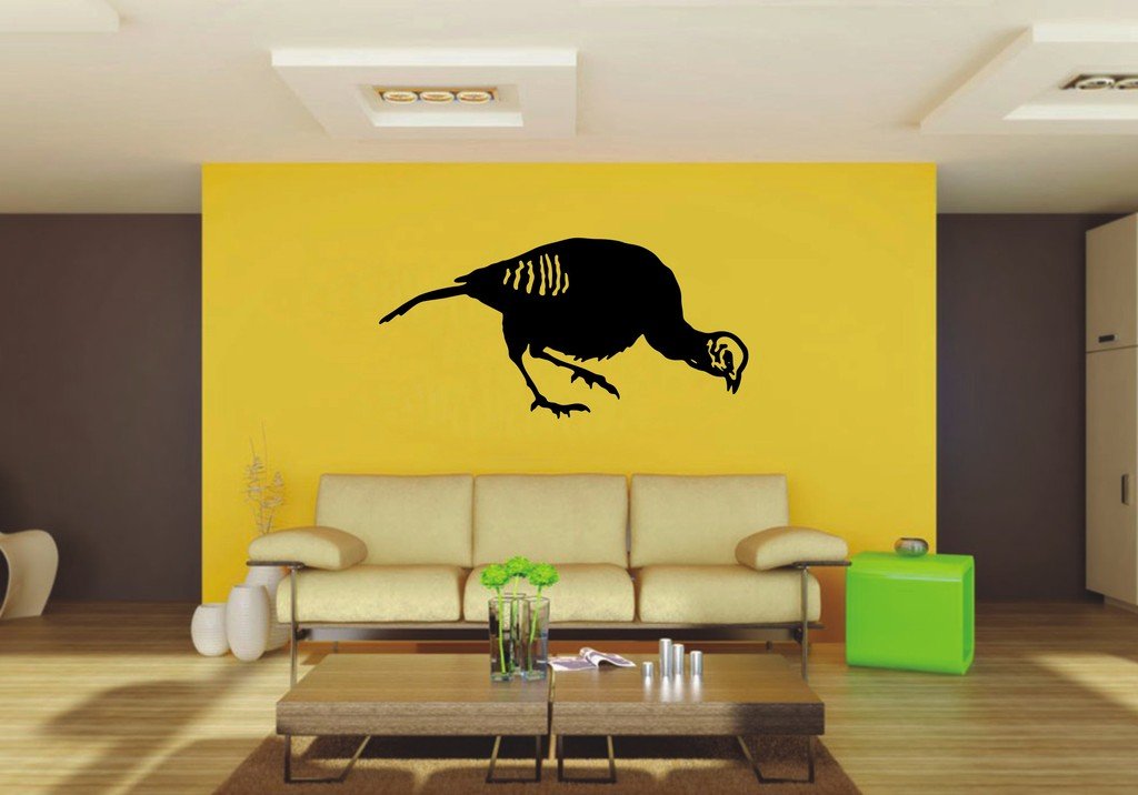 Picniva Turkey Sty12 Vinyl Wall Decal, Approx 22 x 10.79 in, Removable
