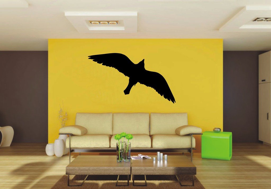 Picniva Songbird Sty1a Vinyl Wall Decal, Approx 22 x 12.71 in, Removable