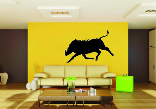 Picniva Boar Sty8 Vinyl Wall Decal, Approx 22 x 14.61 in, Removable