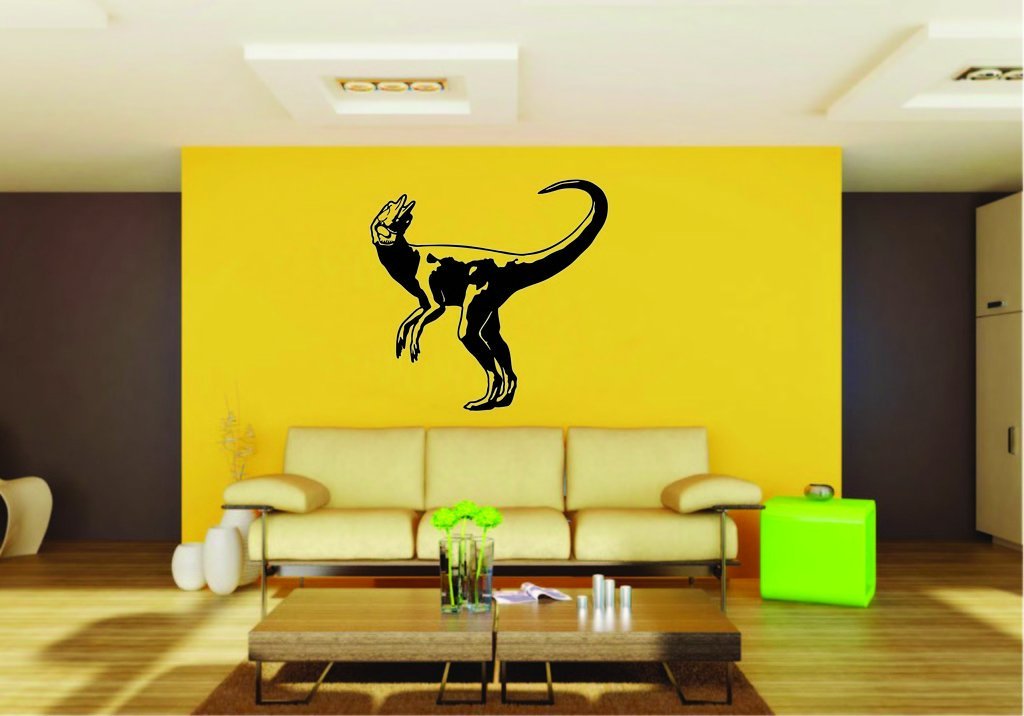 Picniva Dinosaur Sty8 Vinyl Wall Decal, Approx 22 x 21.06 in, Removable