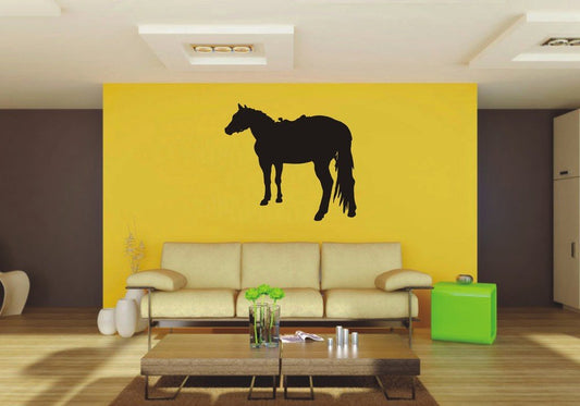 Picniva Horse Sty17 Vinyl Wall Decal, Approx 22 x 19.61 in, Removable