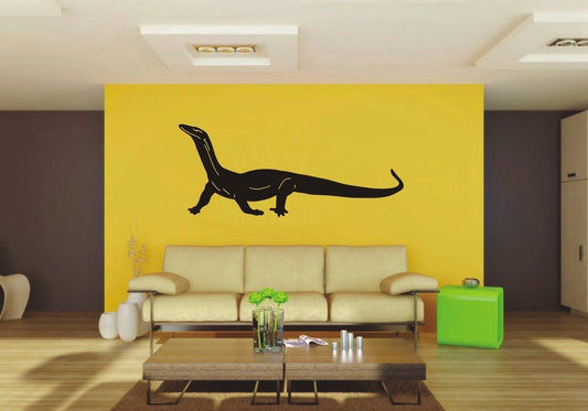 Picniva Lizard Sty2 Vinyl Wall Decal, Approx 22 x 9.09 in, Removable