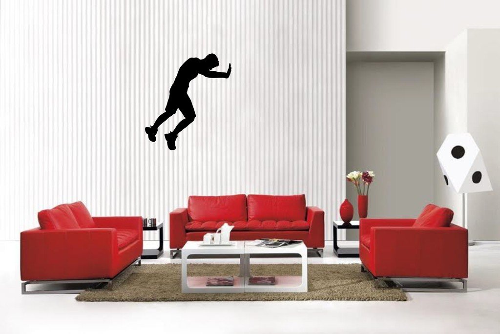 Picniva Pushing Style2 Wall Decal Removable Home Decor