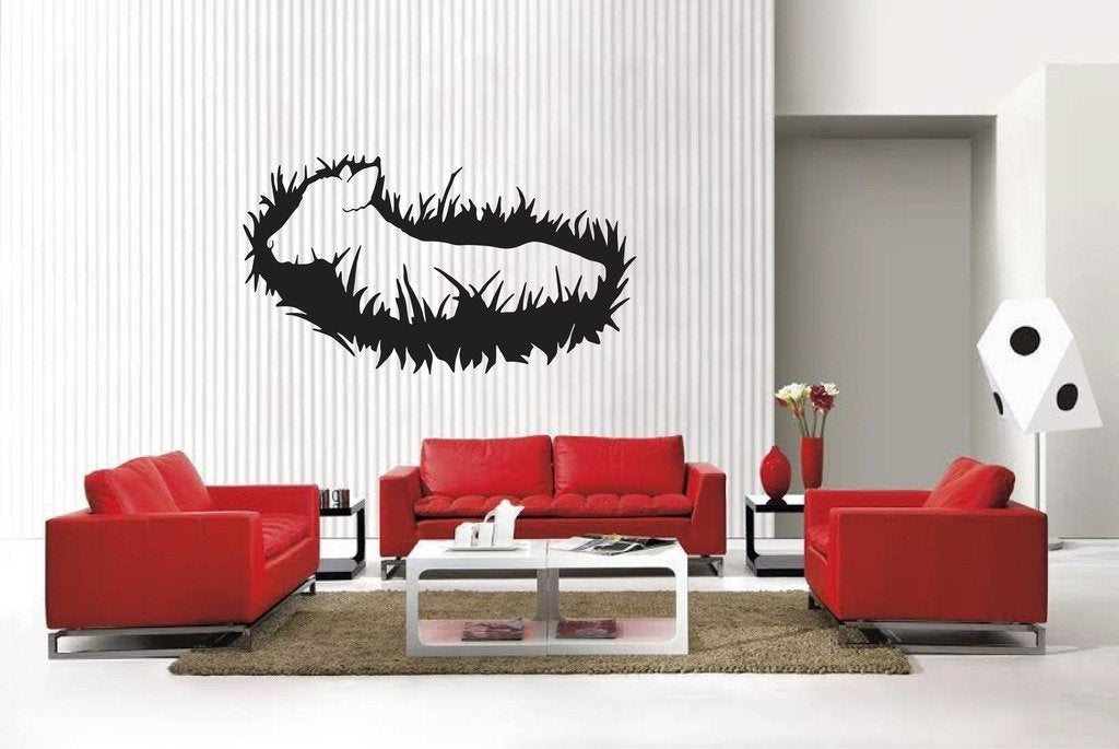 Picniva Matte Black Cow Style 71 Vinyl Wall Decal Farm Ranch Decor BG5521