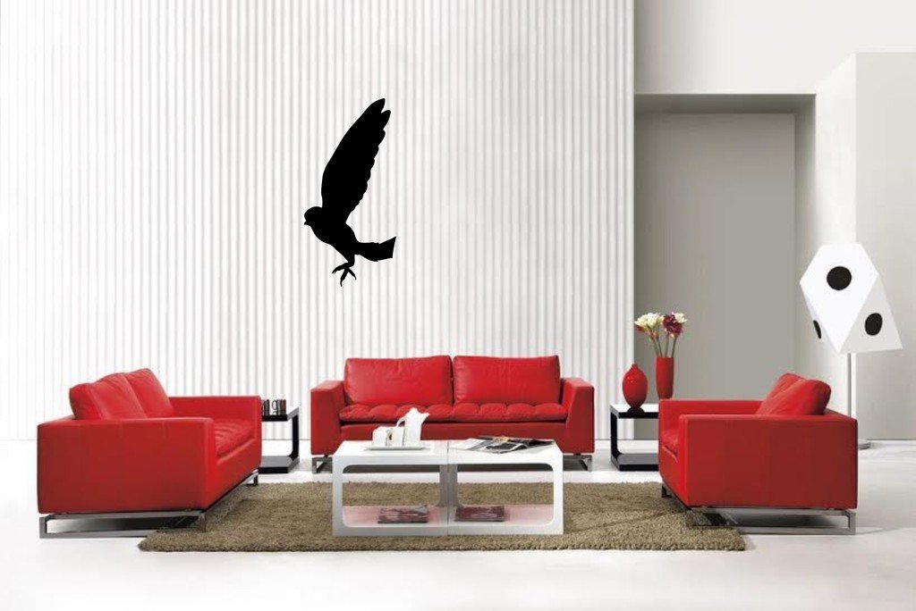 Picniva Snow Owl Style3 Wall Decal Removable Home Decor