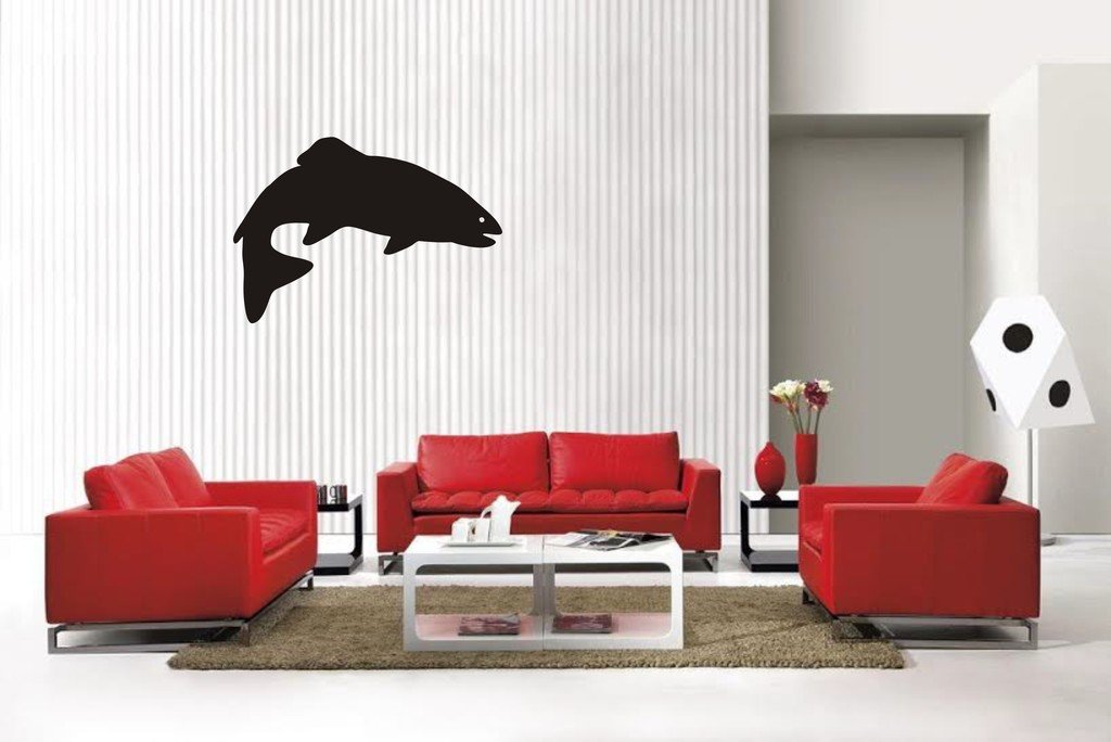 Picniva Rainbow Trout Wall Decal Removable Home Decor