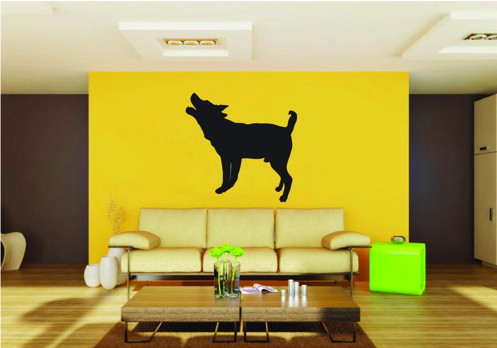 Picniva Dog Style 13 Removable Vinyl Wall Decal