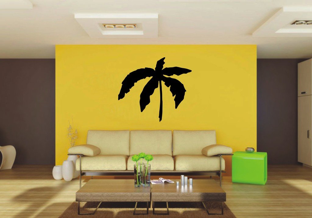 Picniva 22x19.38 Palm Style 38 Vinyl Wall Decal Nature