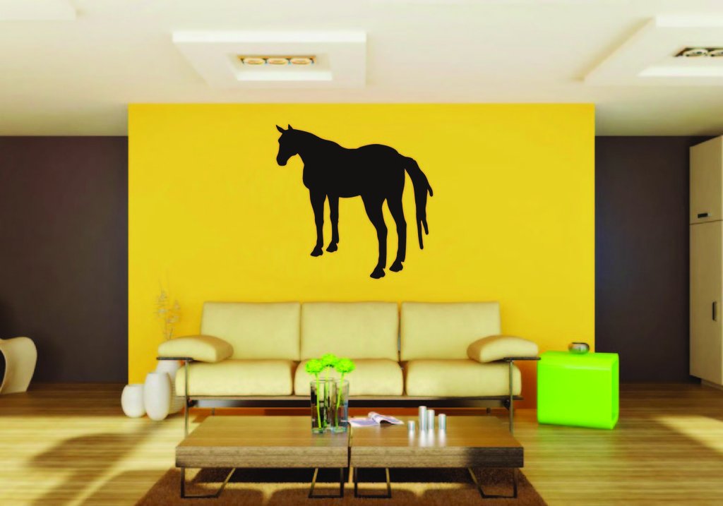 Picniva Horse Style 27a Removable Vinyl Wall Decal