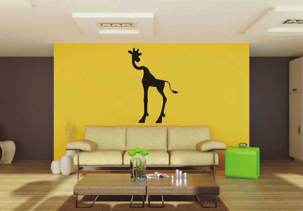 Picniva 22x32.82 Giraffe Style 8 Vinyl Wall Decal Wildlife