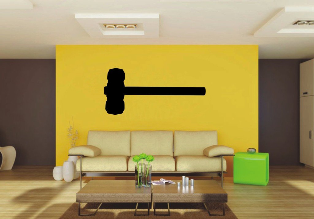 Picniva 22x10.17 Hammer Style 2a Vinyl Wall Decal Workshop