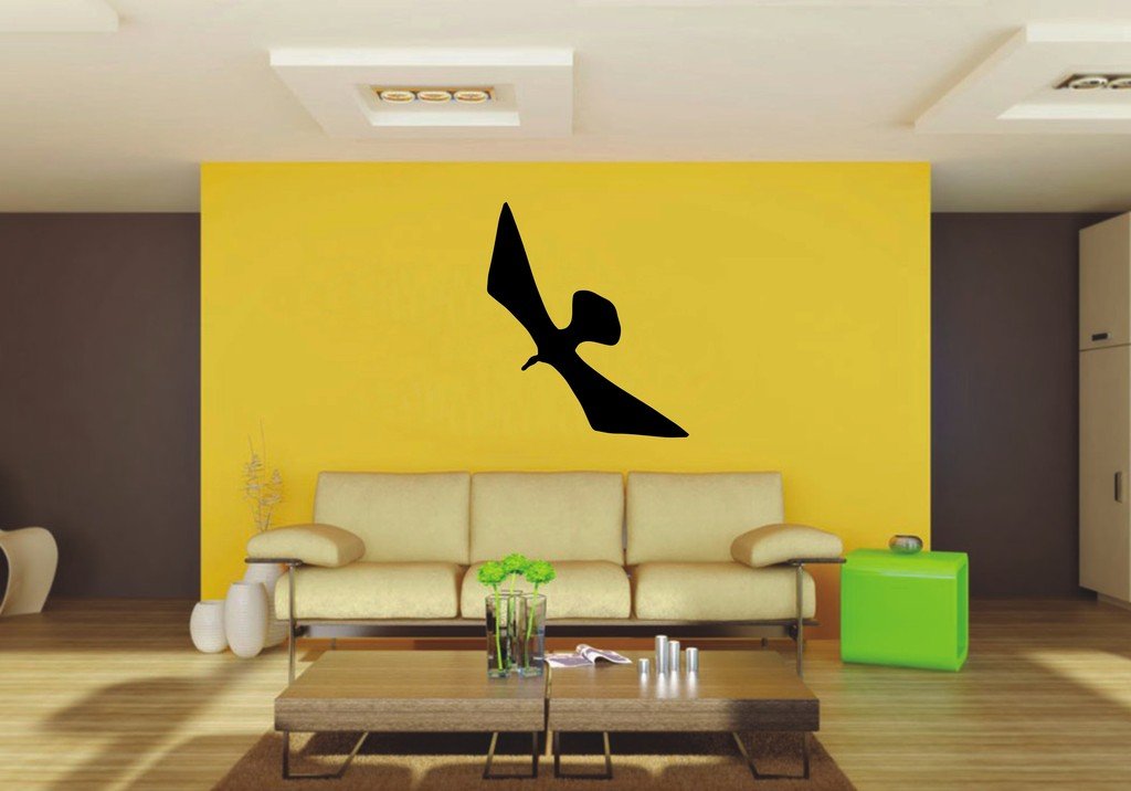 Picniva Swan Sty6 Vinyl Wall Decal, Approx 22 x 25.64 in, Removable