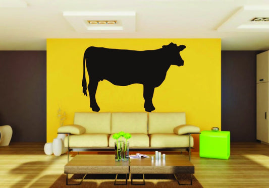 Picniva Cow Sty67 Vinyl Wall Decal, Approx 22 x 15.4 in, Removable