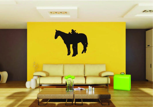Picniva Horse Rider Style 19 Removable Vinyl Wall Decal
