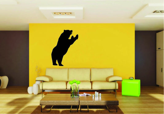 Picniva Bear Sty23 Vinyl Wall Decal, Approx 22 x 29.17 in, Removable