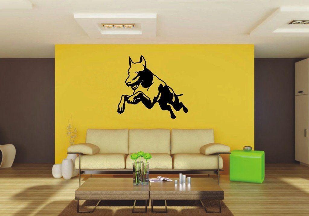 Picniva 22x19.81 Doberman Style 10 Vinyl Wall Decal Dog