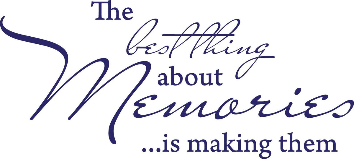 Decaltor Making Memories Quote Wall Decal
