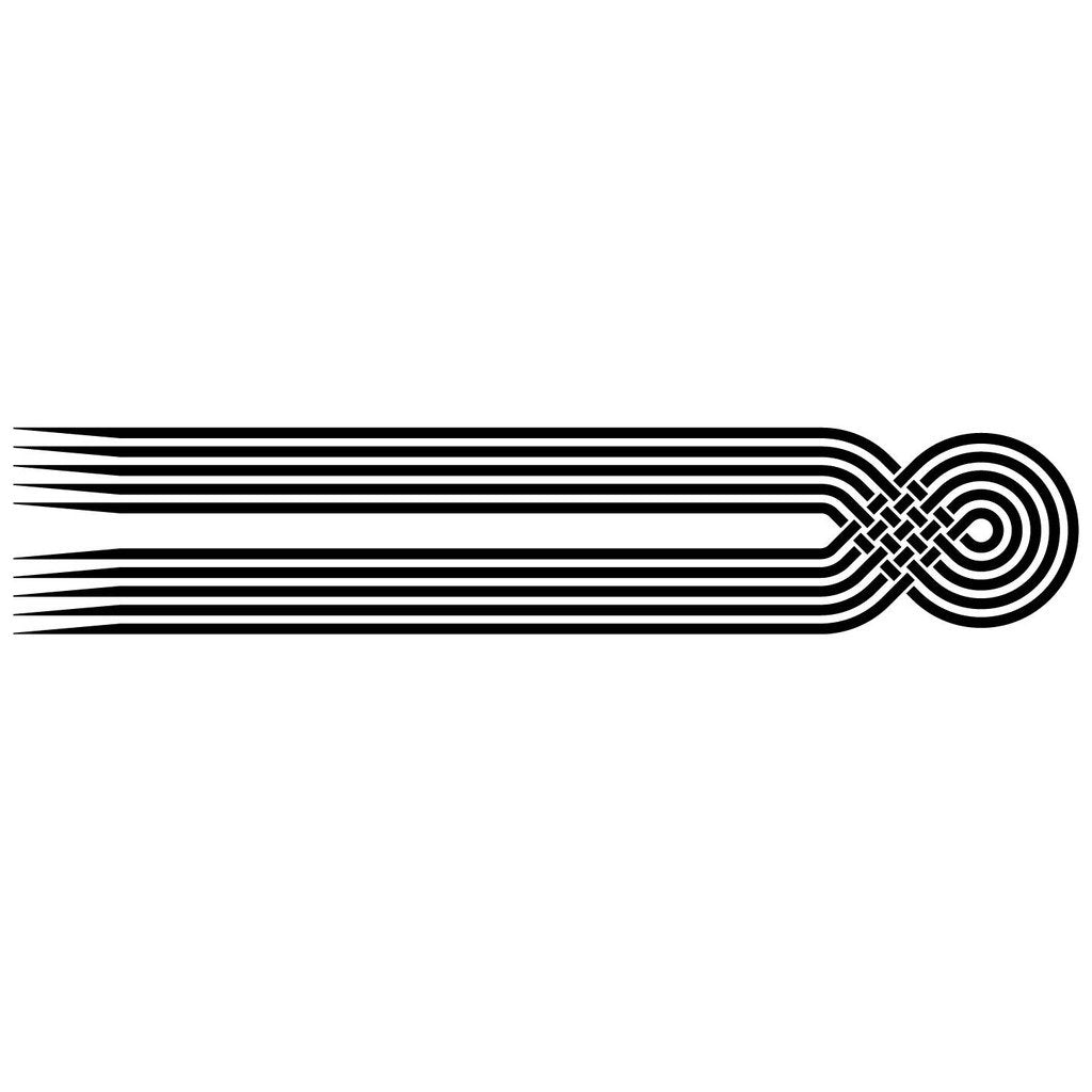 Picniva Style 458 Racing Side Stripe Vinyl Decals, 10 x 51 in, 2 Pc