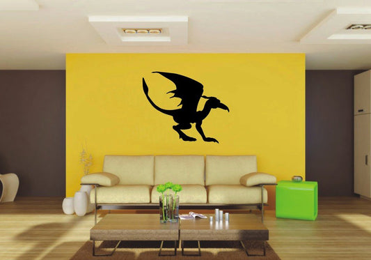 Picniva 22x18.21 Gargoyle Style 4 Vinyl Wall Decal Fantasy Decor