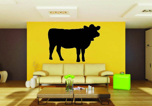 Picniva Cow Sty19 Vinyl Wall Decal, Approx 22 x 15.4 in, Removable