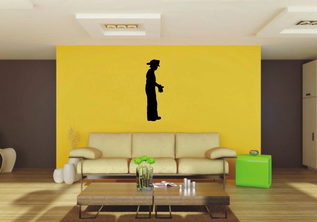 Picniva 22x73.1 Fireman Style 57 Vinyl Wall Decal Firefighter
