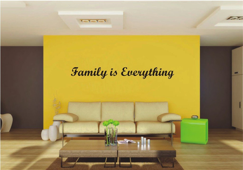 Picniva 22x2.51 Family is Everything Vinyl Wall Decal