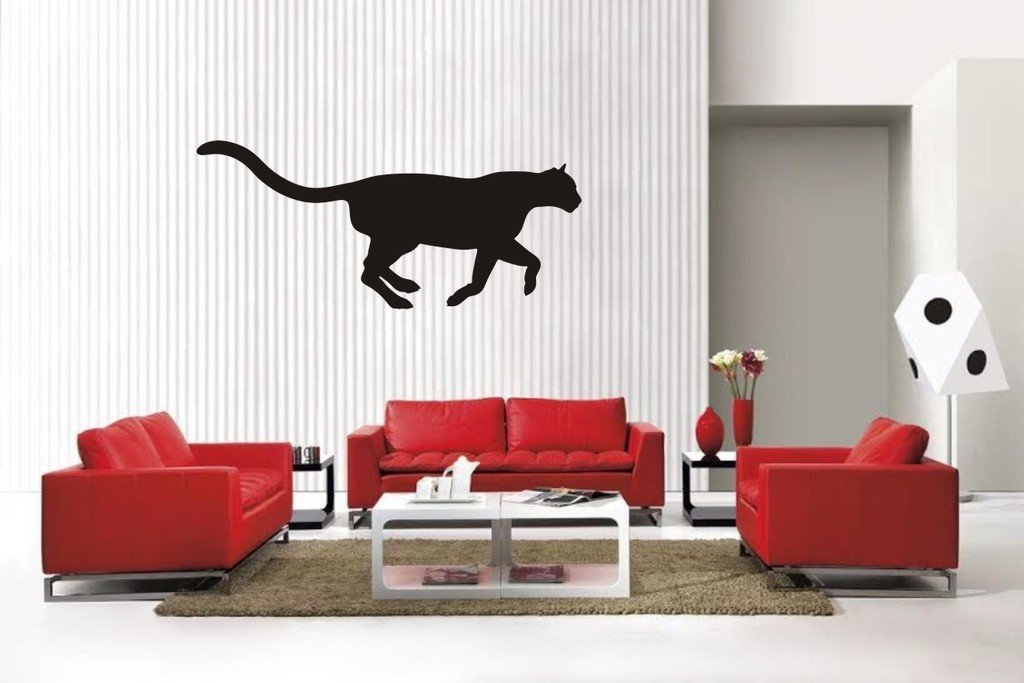 Picniva Mountain Lion Style4 Wall Decal Removable Home Decor