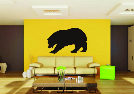 Picniva Bear Sty13 Vinyl Wall Decal, Approx 22 x 15.4 in, Removable