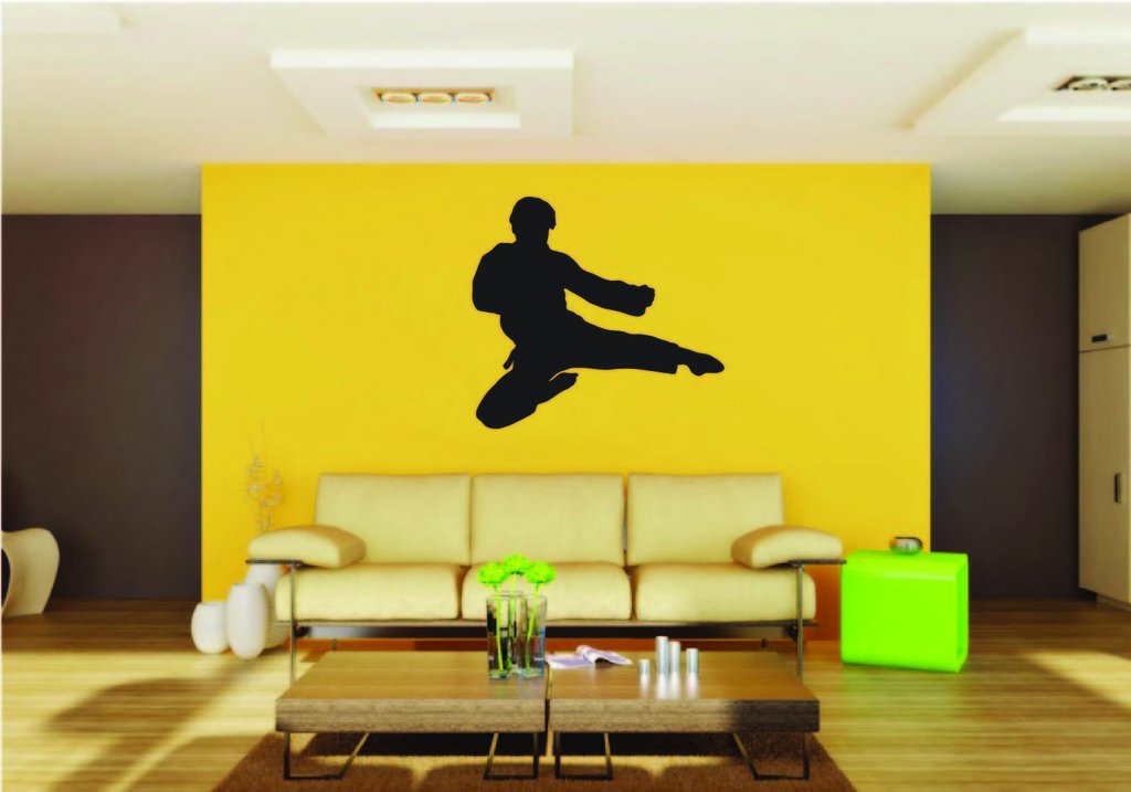 Picniva Fighting Sport Style 208 Removable Vinyl Wall Decal