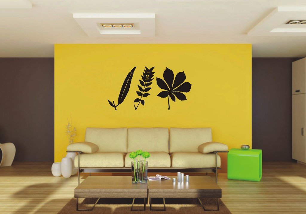 Picniva Leaf 60 Wall Decal Botanical Nature Decor
