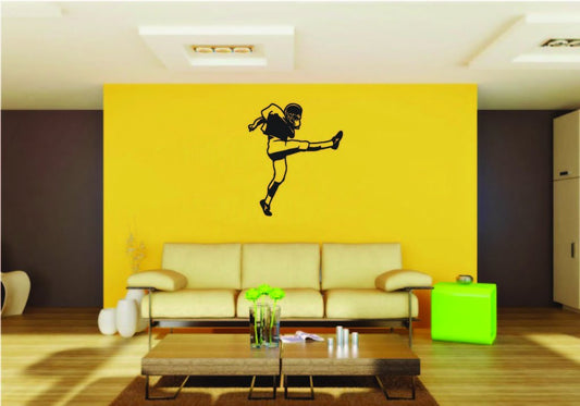 Picniva Football Style 3 Removable Vinyl Wall Decal