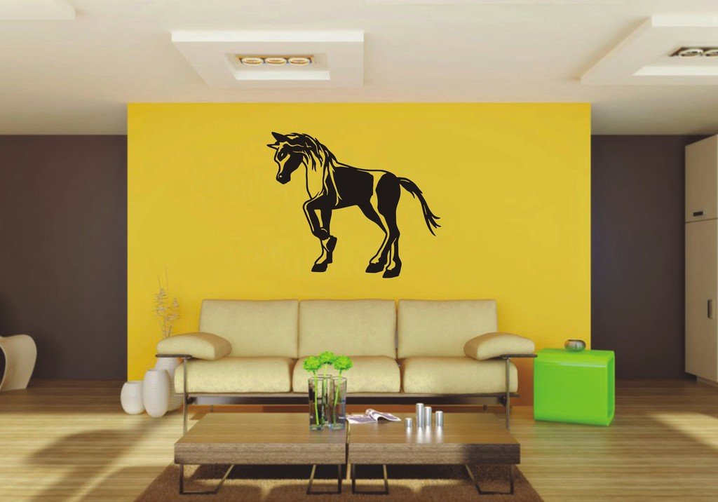 Picniva Pony Style 8 Removable Vinyl Wall Decal Equestrian Kids Decor Art