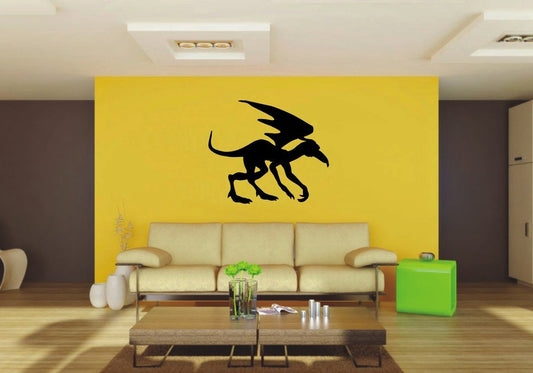 Picniva 22x18.87 Gargoyle Style 12 Vinyl Wall Decal Fantasy Decor