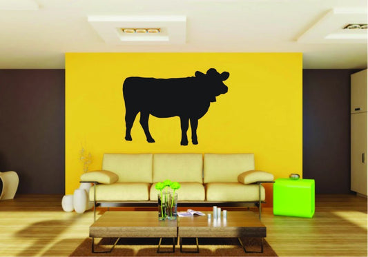 Picniva Cow Sty19 Vinyl Wall Decal, Approx 22 x 16 in, Removable