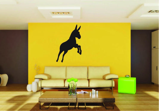 Picniva Donkey Sty13 Vinyl Wall Decal, Approx 22 x 32.78 in, Removable