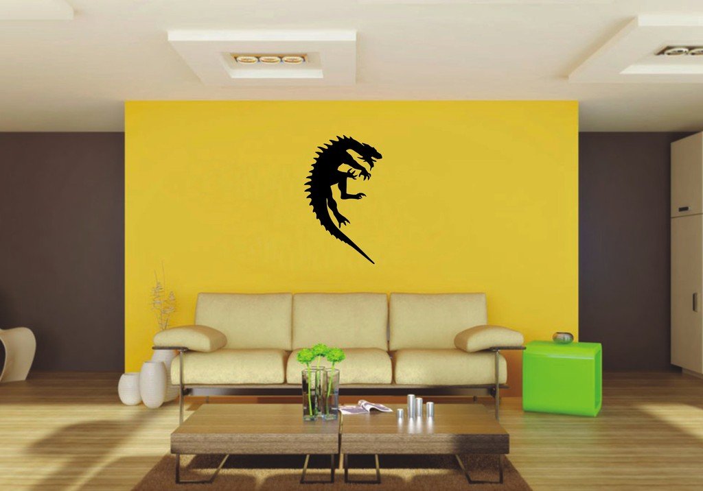 Picniva 22x36.41 Dragon Style 42 Vinyl Wall Decal Fantasy Decor