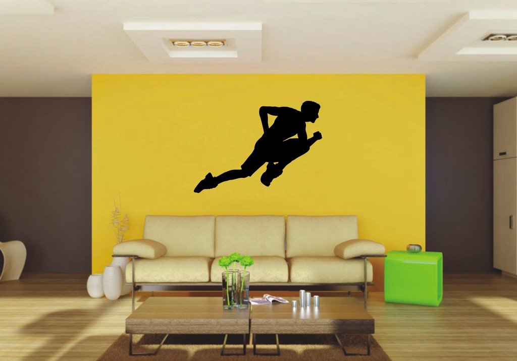 Picniva Sprinter Style 3 Wall Decal Figure Silhouette Decor