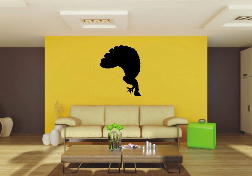 Picniva Snow Owl Sty2 Vinyl Wall Decal, Approx 22 x 27.06 in, Removable