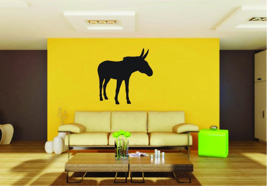 Picniva Donkey Sty15 Vinyl Wall Decal, Approx 22 x 21.86 in, Removable