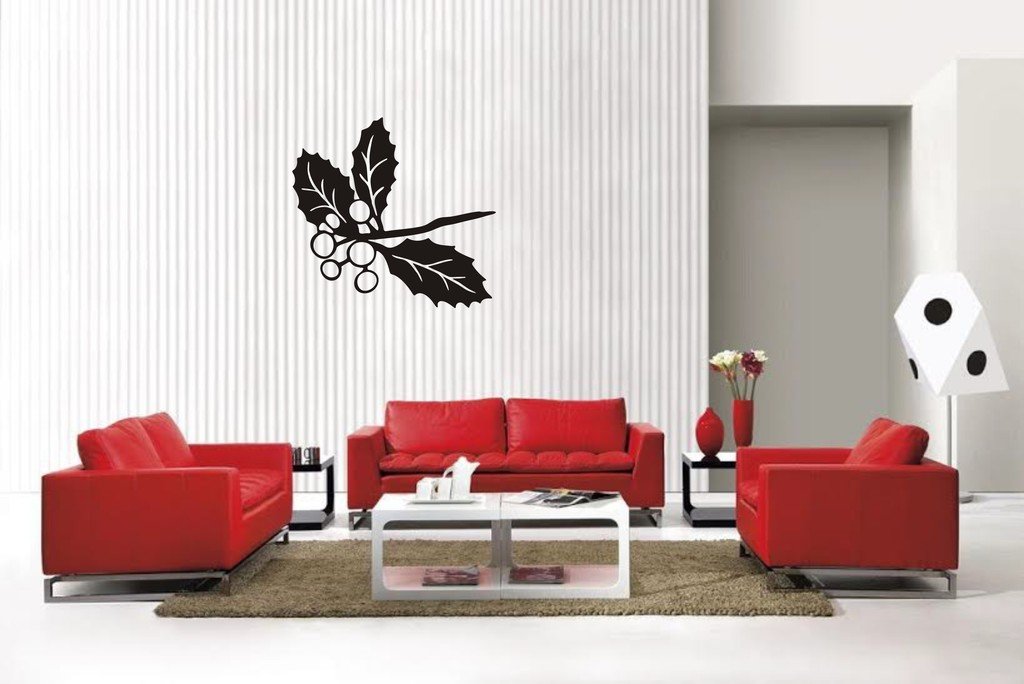 Picniva Holly Style1 Wall Decal Removable Home Decor